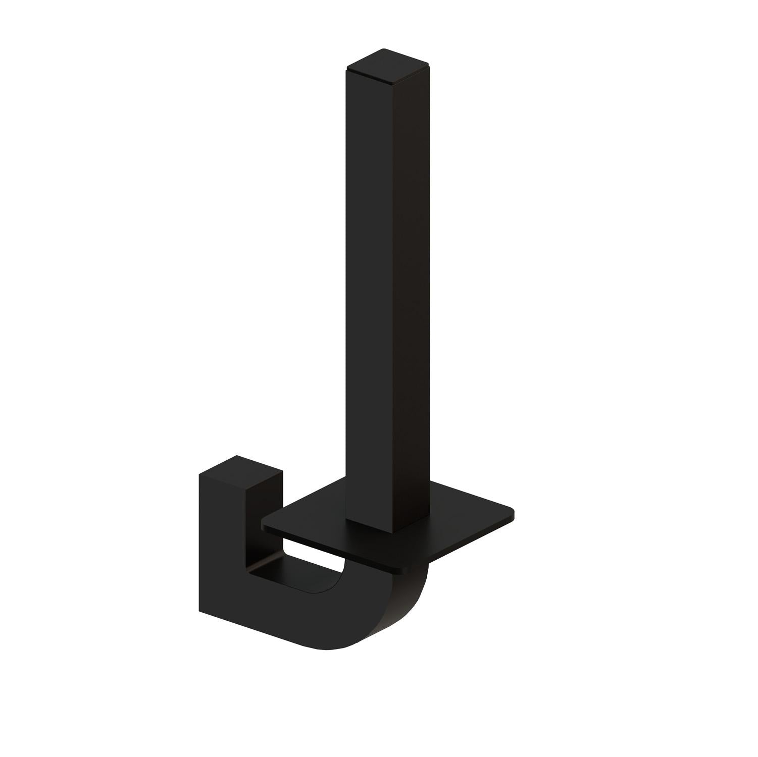 BELTRAN 10236 NIKI Portarrollo R.Papel Vertical Negro Mate Texturizado - ref: 064-10236