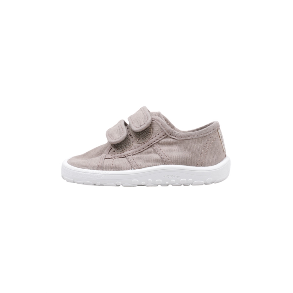 victoria  BOSCO BAREFOOT BASKET Deportivas Con Velcro Bebé - niño (hasta la talla 30) Beige