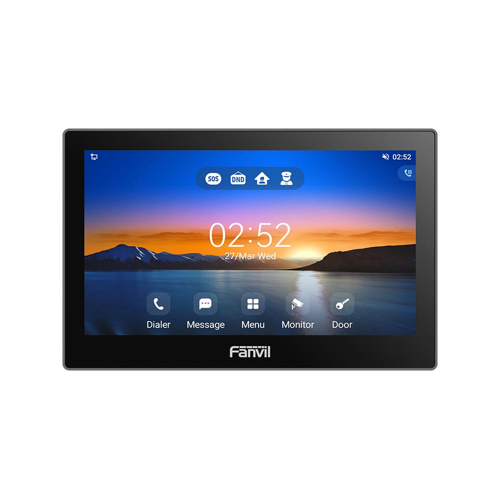 Fanvil i505W, pantalla táctil Android 9.0 de 7 pulgadas, monitor videoportero IP SIP, control de acceso