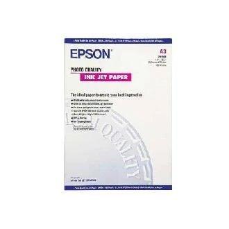 Epson - Papel fotográfico S041068 formato A3 (29,69 x 42,01 cm) de 105 g/m² con acabado optimizado para impresoras de tinta, 100 hojas