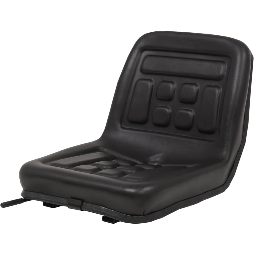 vidaXL Asiento de tractor universal negro