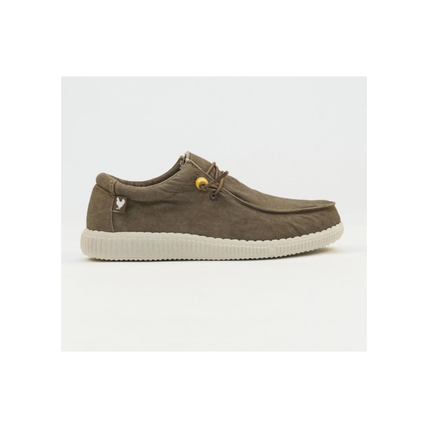 Zapato Hombre Pitas Wallabi WP150 Topo Ultraligero