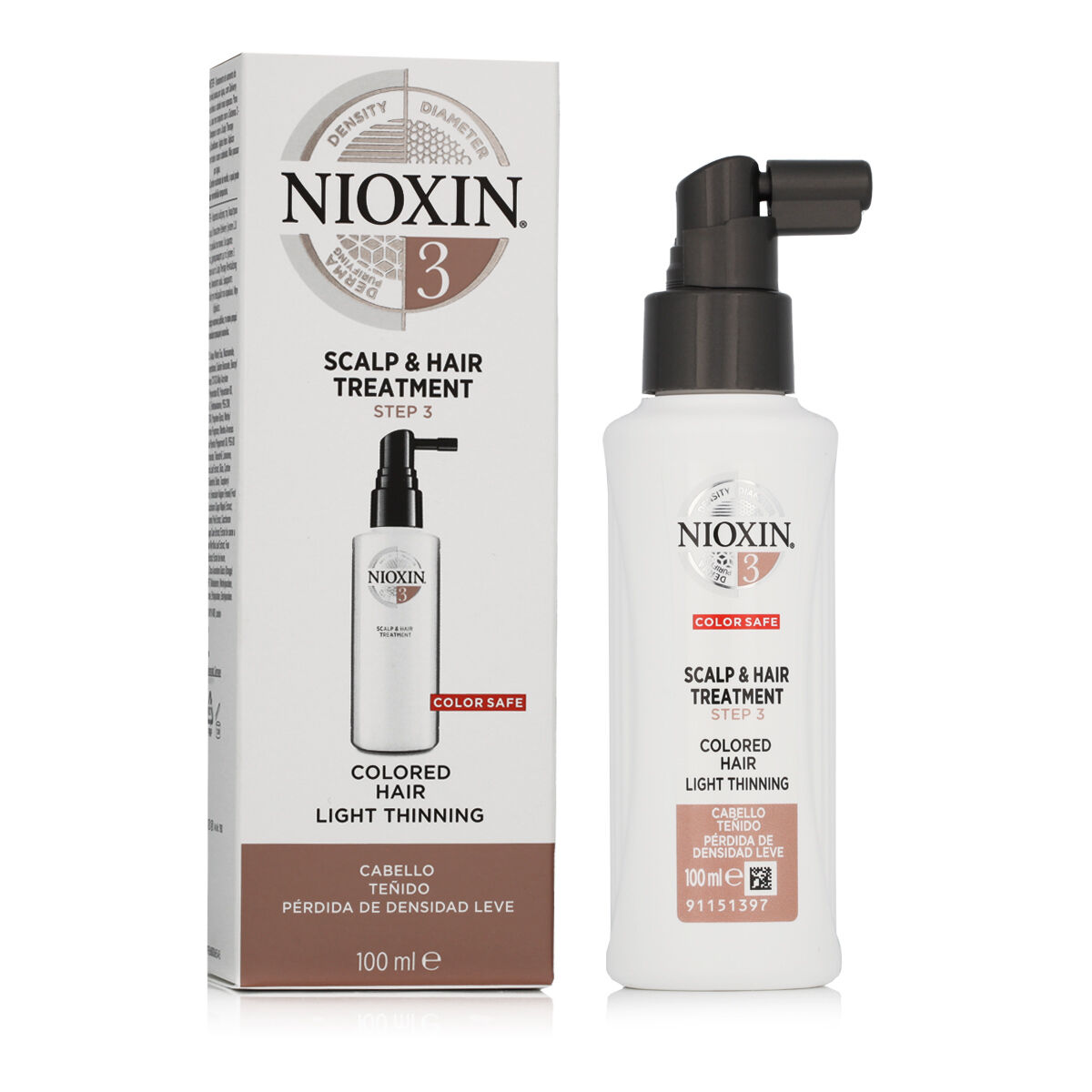 Nioxin - Nioxin | Tratamiento Capilar Fortalecedor Nioxin System 3 100 ml | Maquillajes | BB