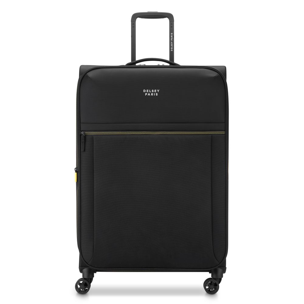 DELSEY PARIS Maleta grande expandible 78 cm BROCHANT 3, 113 L, TSA , blanda, 4 ruedas dobles, de Poliéster reciclado. Varios colores