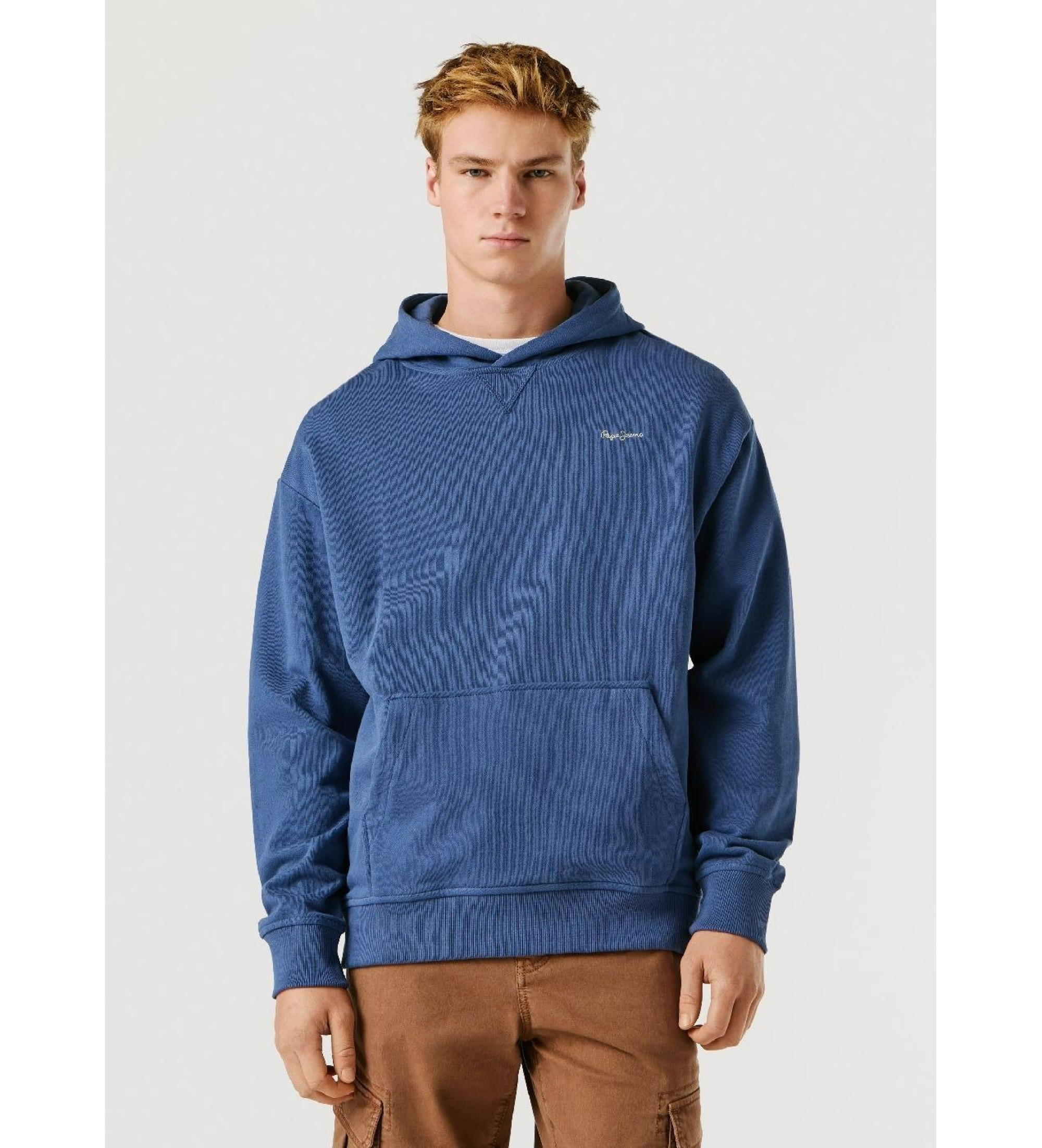 Pepe Jeans | Hombre | Sudadera Geo Small Logo azul