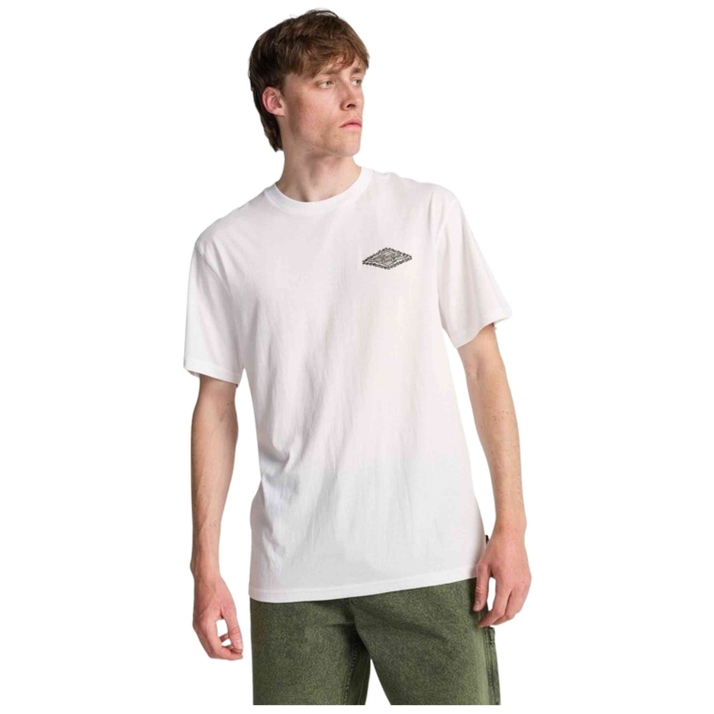 Camiseta Billabong modelo Crayon Wave (Wht) en color Blanco