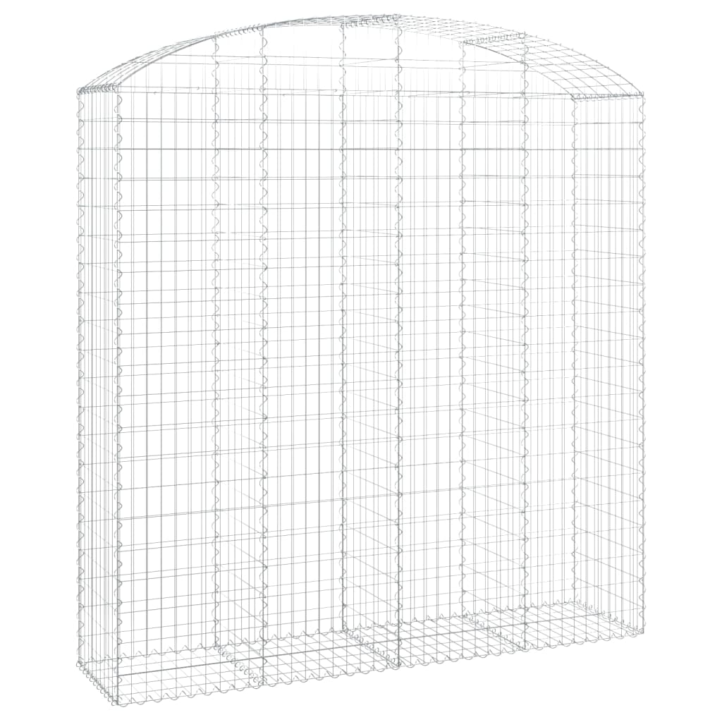 Vidaxl Cesta Gaviones Arco Hierro Galvanizado - Dimensiones Varias