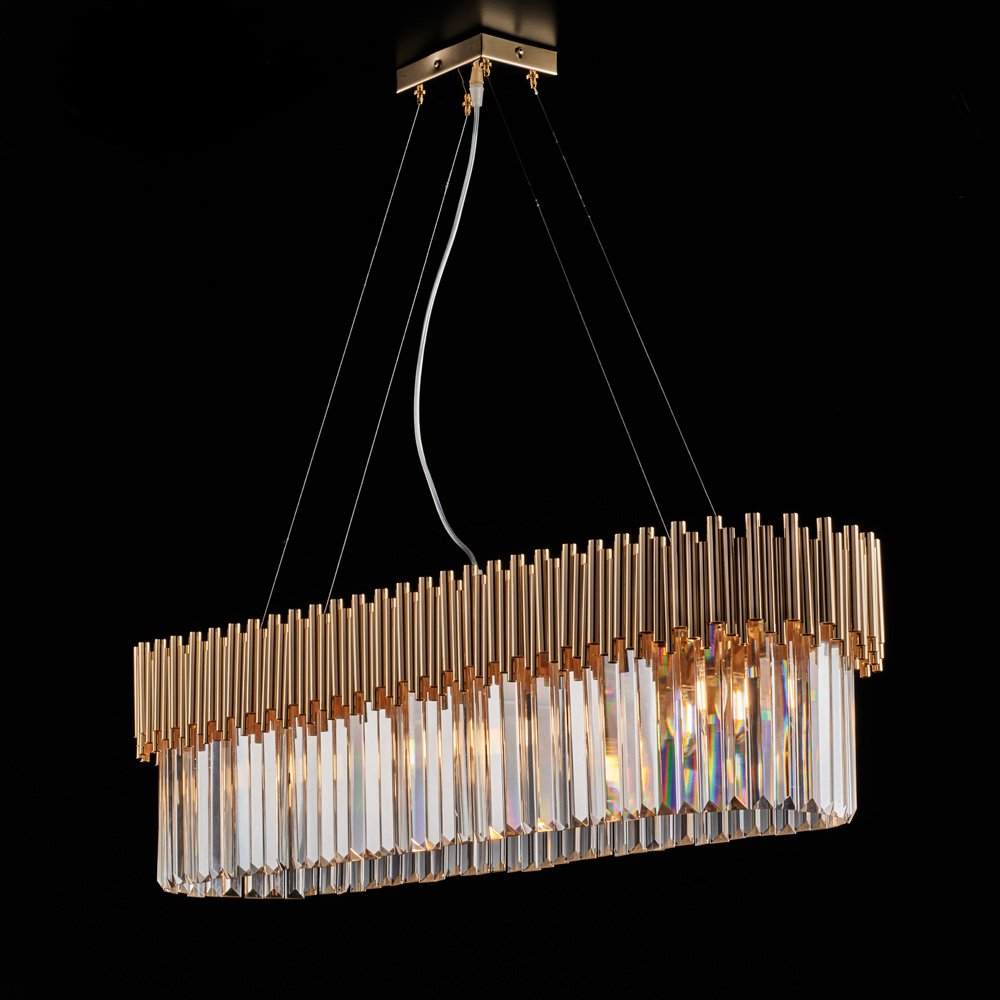 Araña Contemporánea Ravel Gold 8 Luces E14