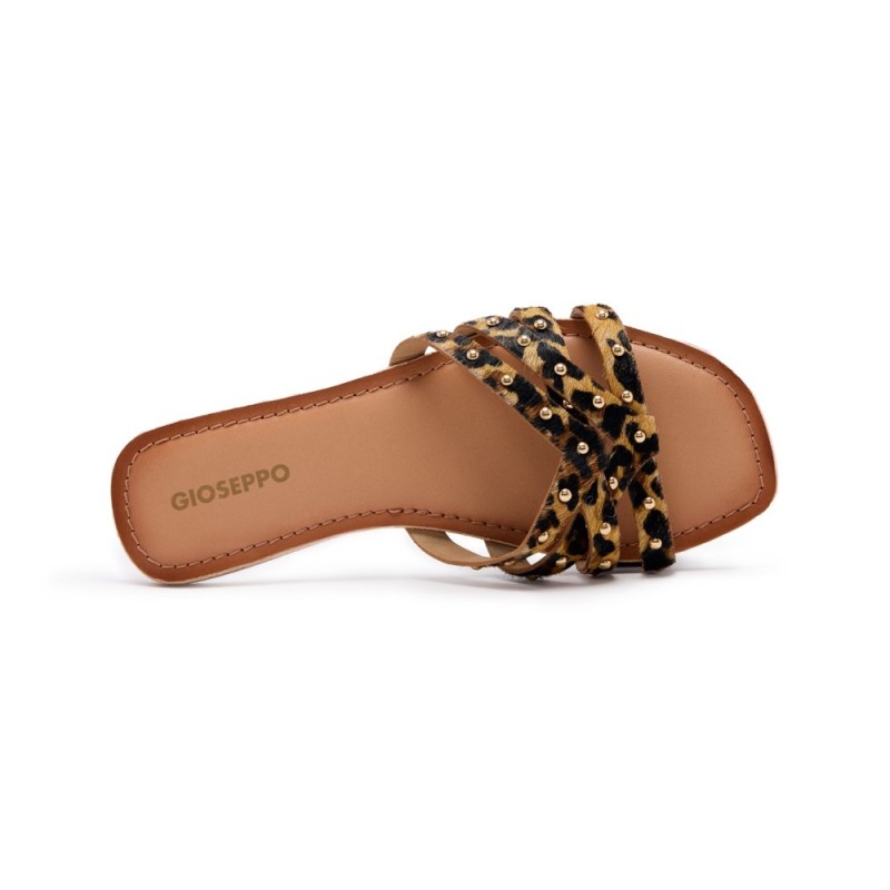 Sandalias planas de Mujer GIOSEPPO 75422 LEO PALA TIRAS REMACHES LEO 38962 26V