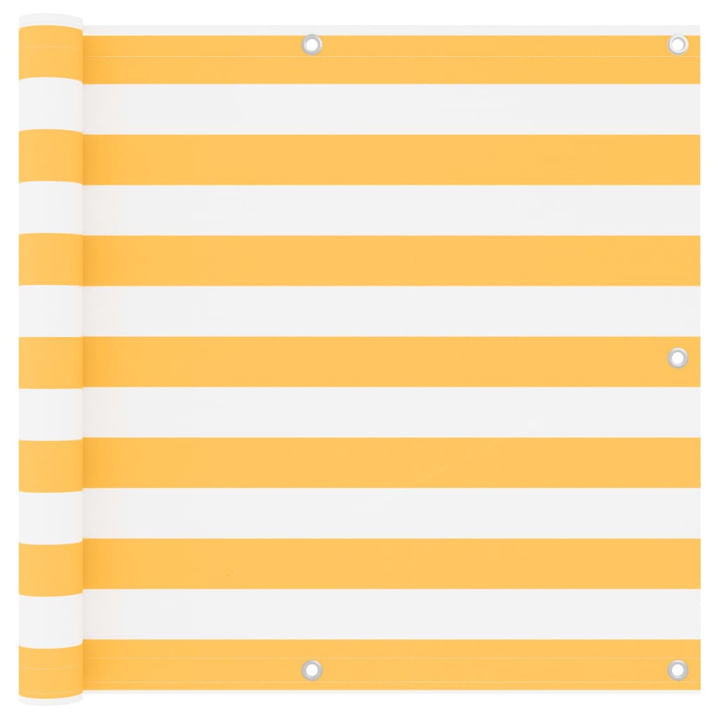 vidaXL Toldo lateral para balcón tela oxford 90x600 cm Multicolor