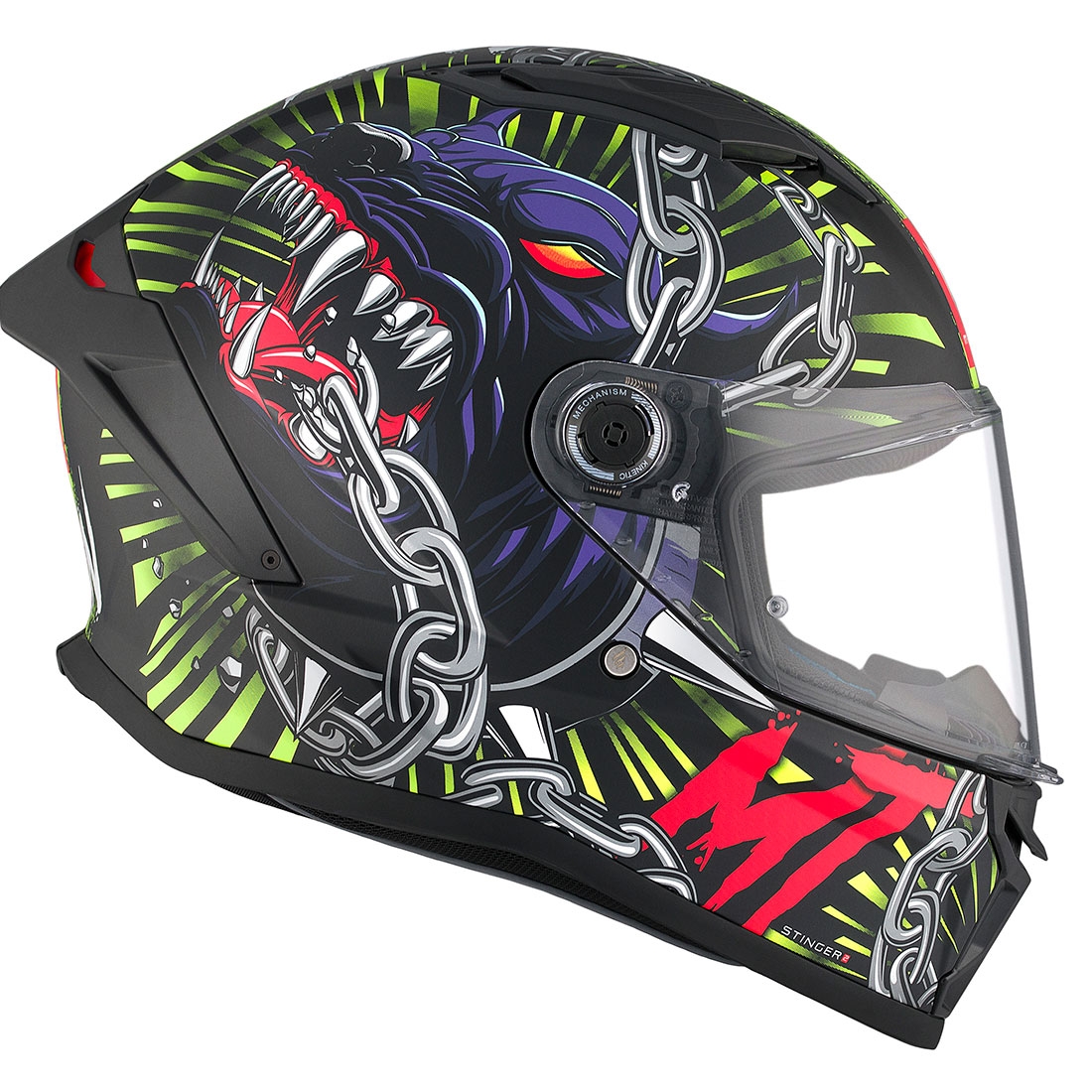 Casco modular para moto Mate gris Talla L Hunter Oni Axxis