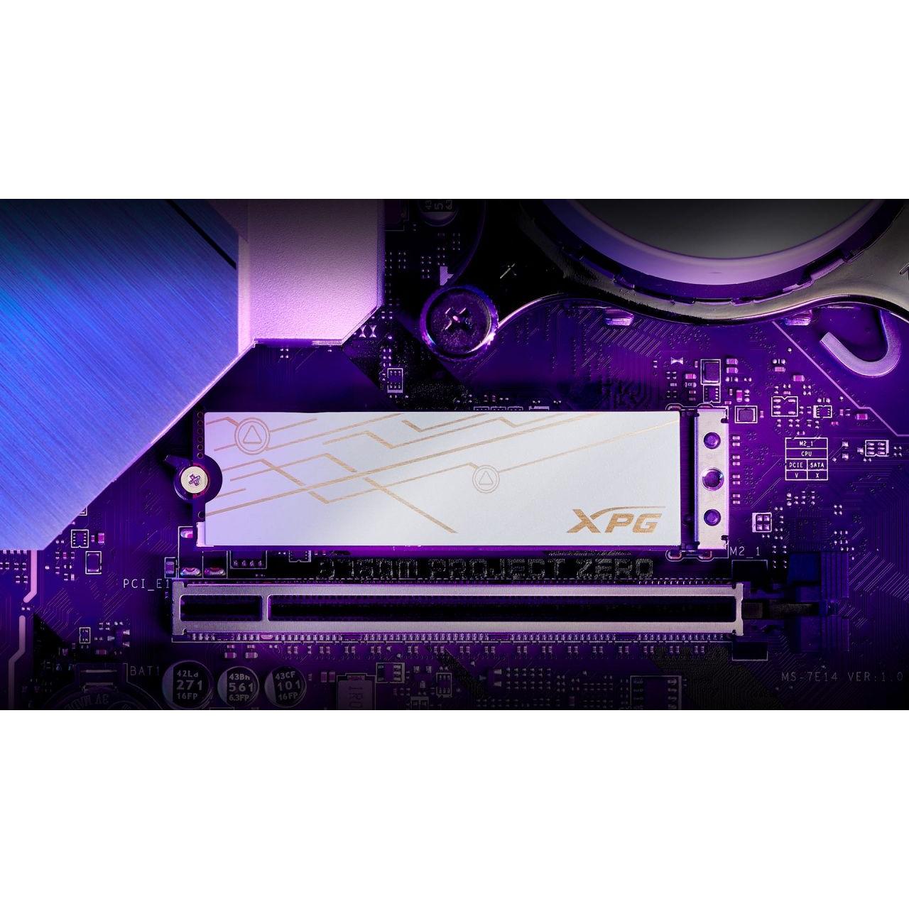 ADATA - SSD interno Mars 980 Blade SMAR-980B-1TCS M.2 2280 de 1 TB con PCIe Gen5 x4, hasta 14.000 MB/s lectura y 10.000 MB/s escritura para gamers y creadores