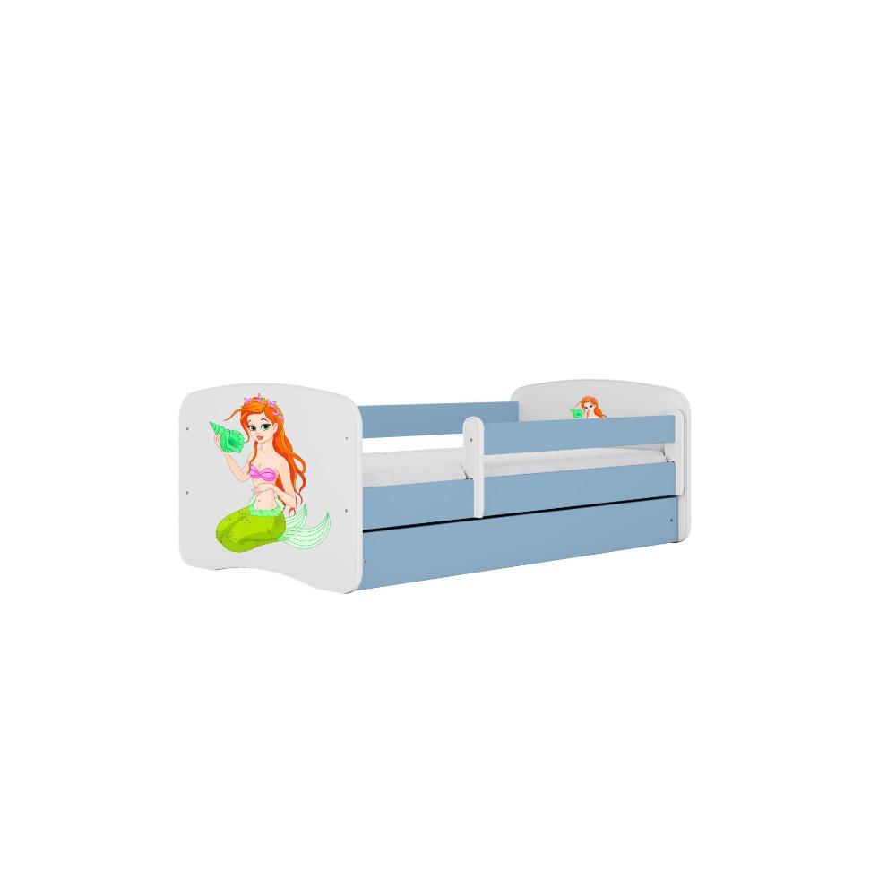Cama 160 x 80 cm Kocot Kids BabyDreams Mermaid Blue
