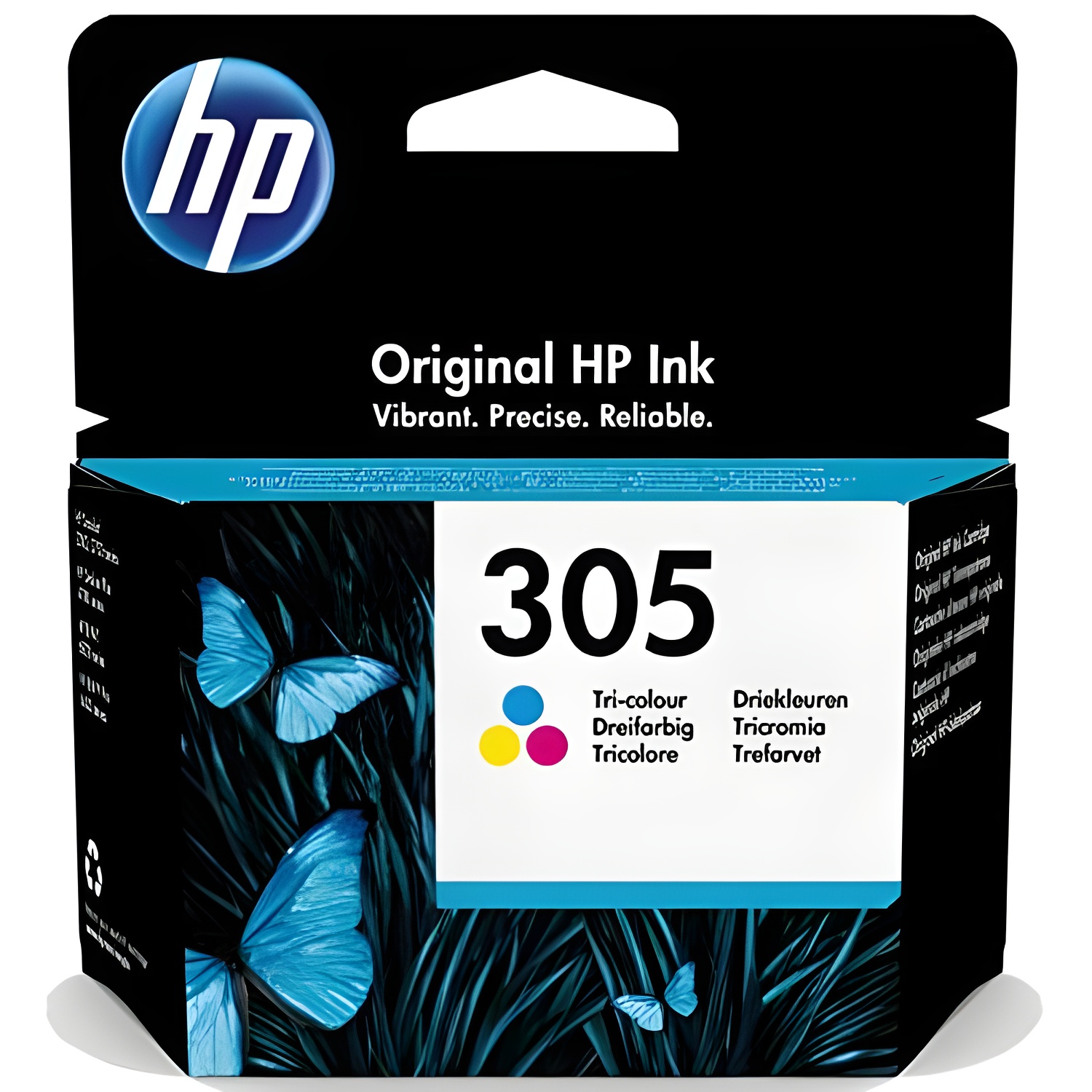 Cartucho de Tinta HP 305 3YM60AE Tricolor para Impresoras HP Deskjet y Envy Serie