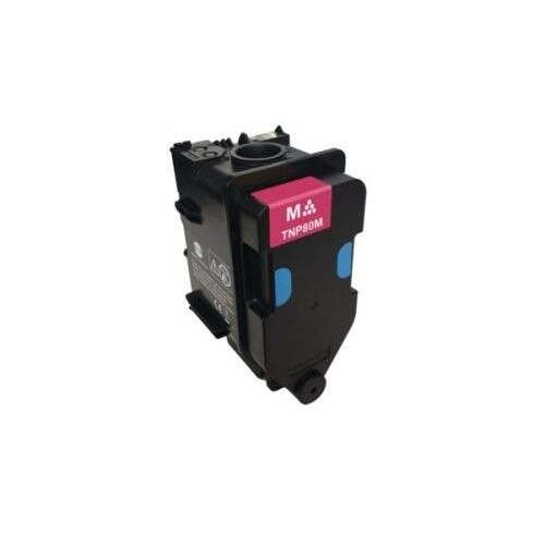 Konica minolta tnp80 magenta cartucho de toner original - tnp80m/aajw352