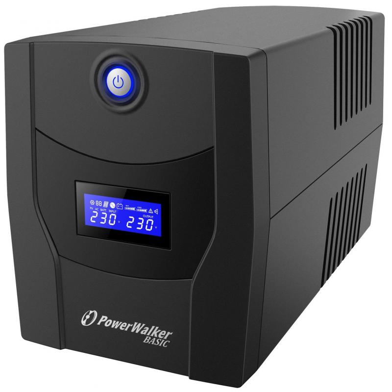 PowerWalker VI 1500 STL sistema de alimentación ininterrumpida (UPS) Línea interactiva 1500 VA 900 W 4 salidas AC