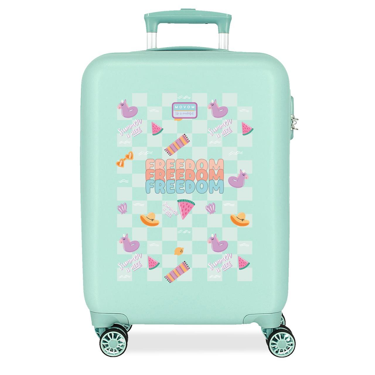 Maleta de cabina Movom Freedom turquesa 55x38x20cm