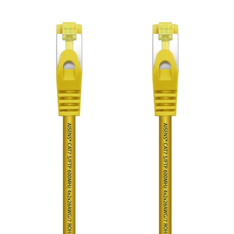 Cable de red rj45 ftp aisens a146-0475 cat.7/ 2m/ amarillo