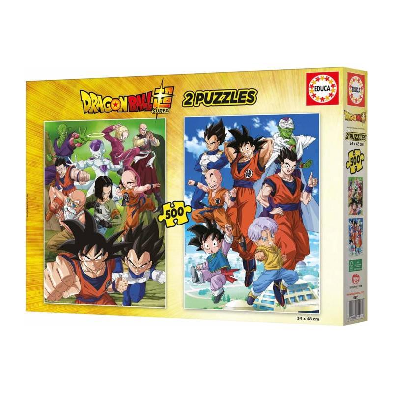 PUZZLE DRAGON BALL 2X500 PIEZAS DE EDUCA