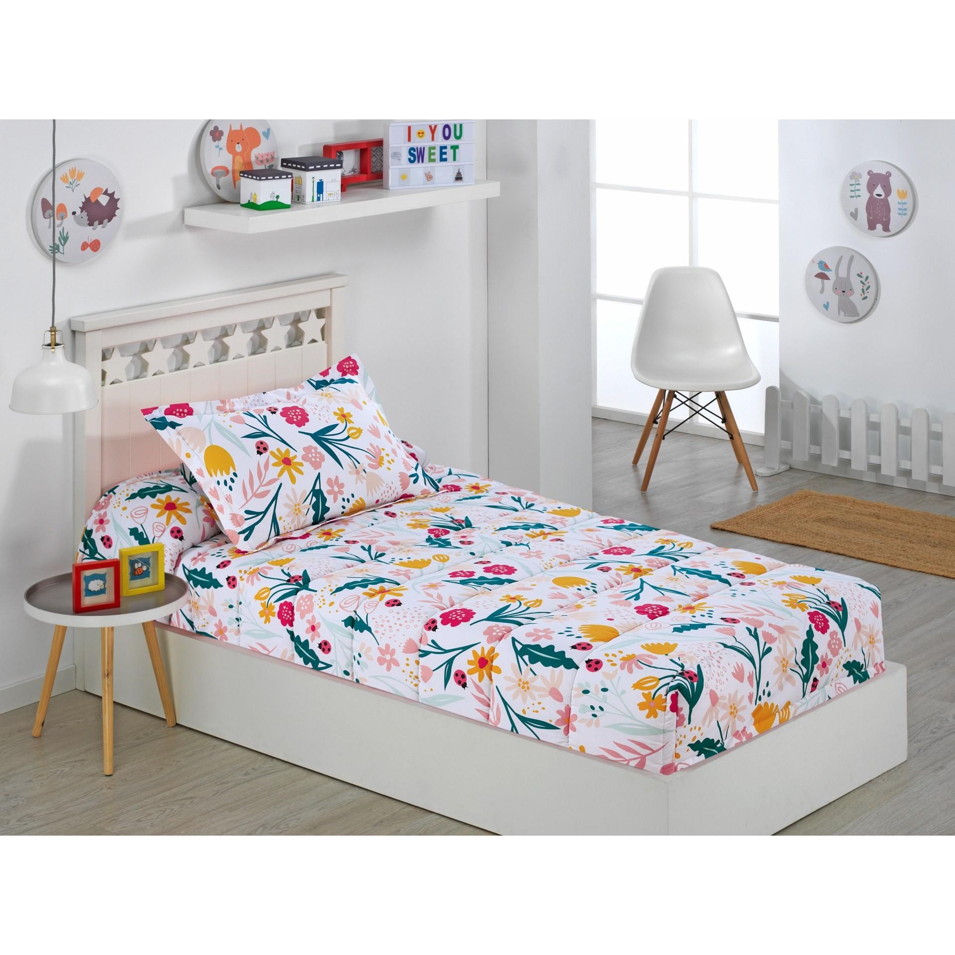 Edredón Ajustable Cama Nido, Litera, Cama 90 y Cama 105 Infantil y Juvenil Color Color M Talla Cama 105