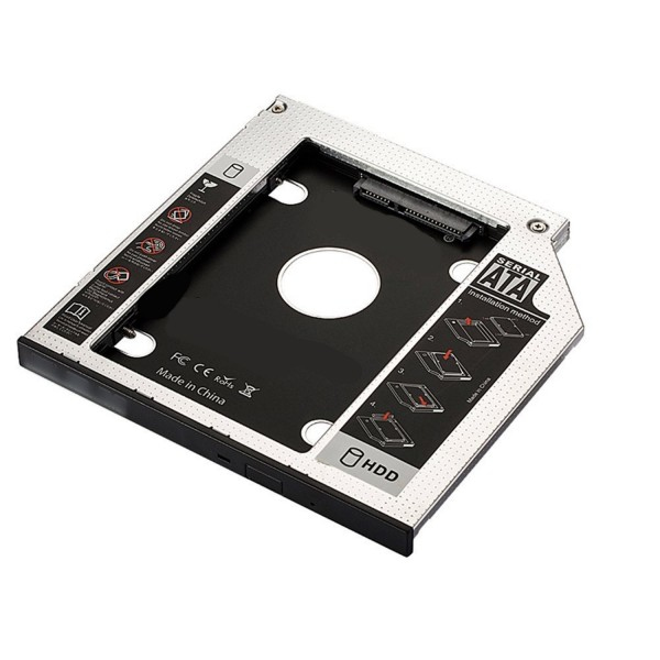 Ewent EW7003, Acrilonitrilo butadieno estireno (ABS), Aluminio, Negro, Blanco, 2.5", 129 mm, 128 mm,