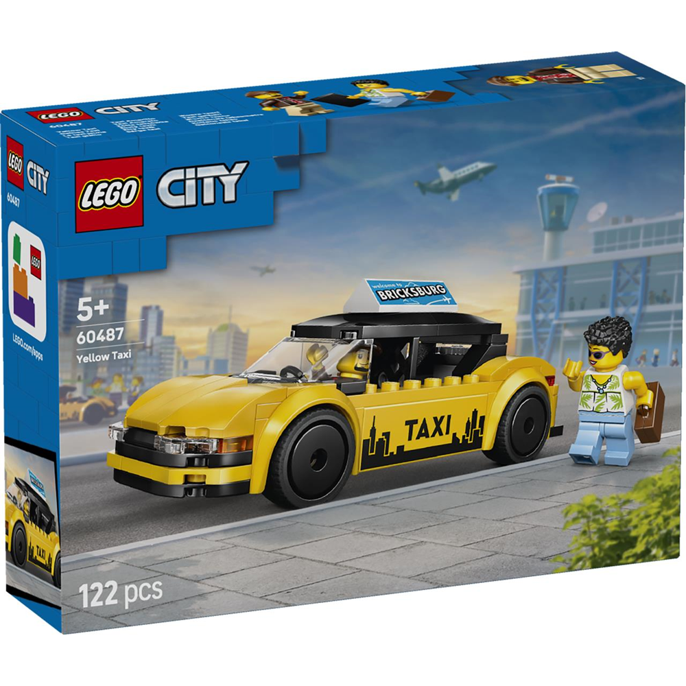 Juego de construccionTaxi Amarillo Lego City  (60487)