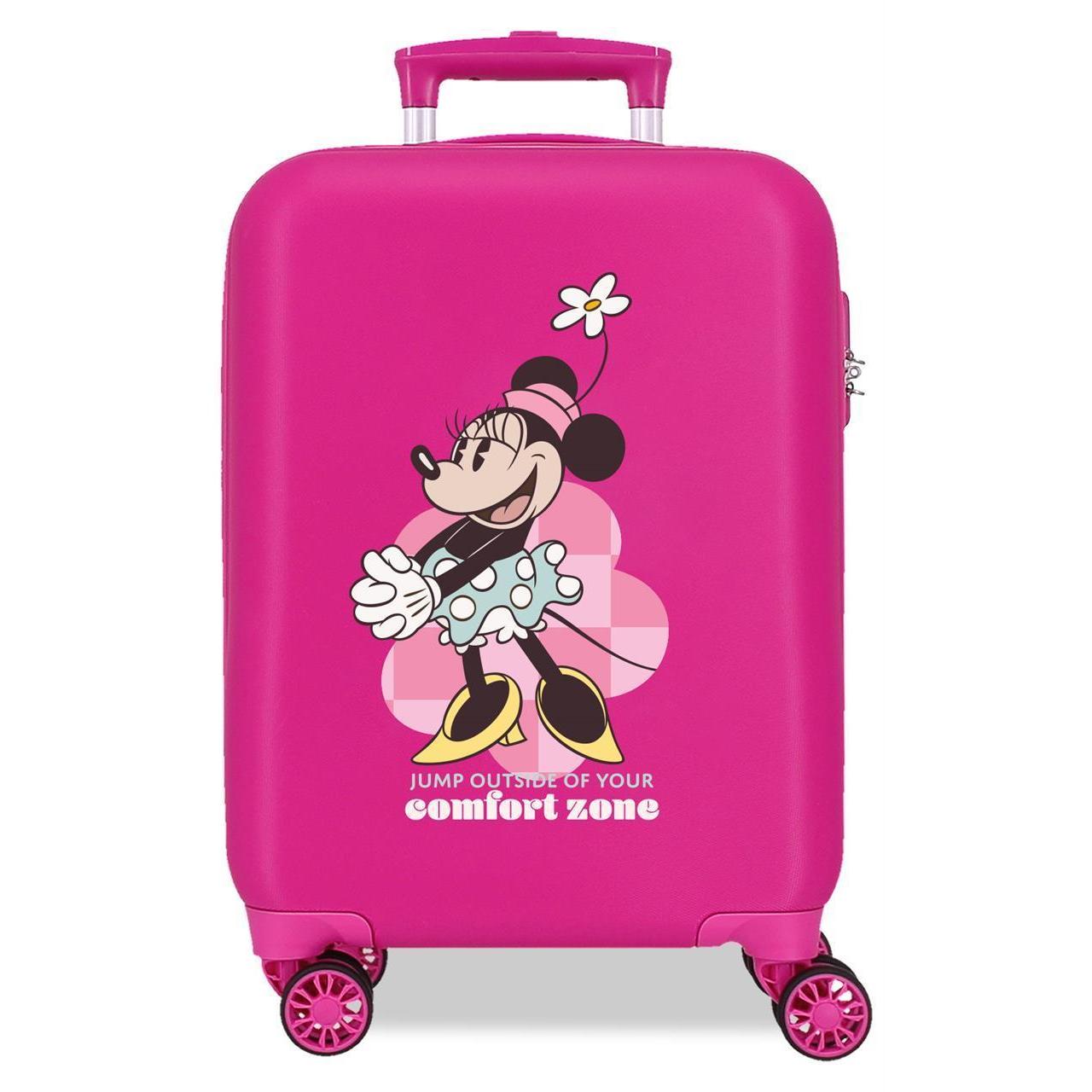 Maleta de cabina Disney Mickey y Minnie ABS 33 cm x 50 cm x 20 cm