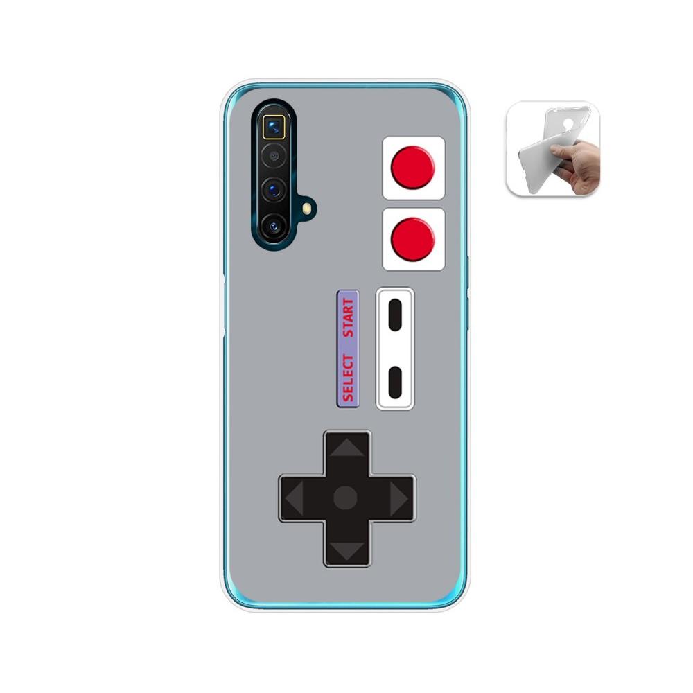 Tumundosmartphone Funda Gel TPU Realme X3 Superzoom / X50 5G Diseño Consola Único