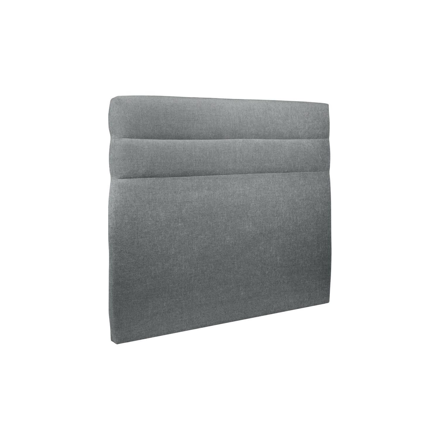 Cabecero 150 cm Lines - Tela Natté Gris Antracita