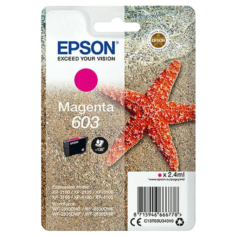 Epson 603 Magenta Etoile de Mer