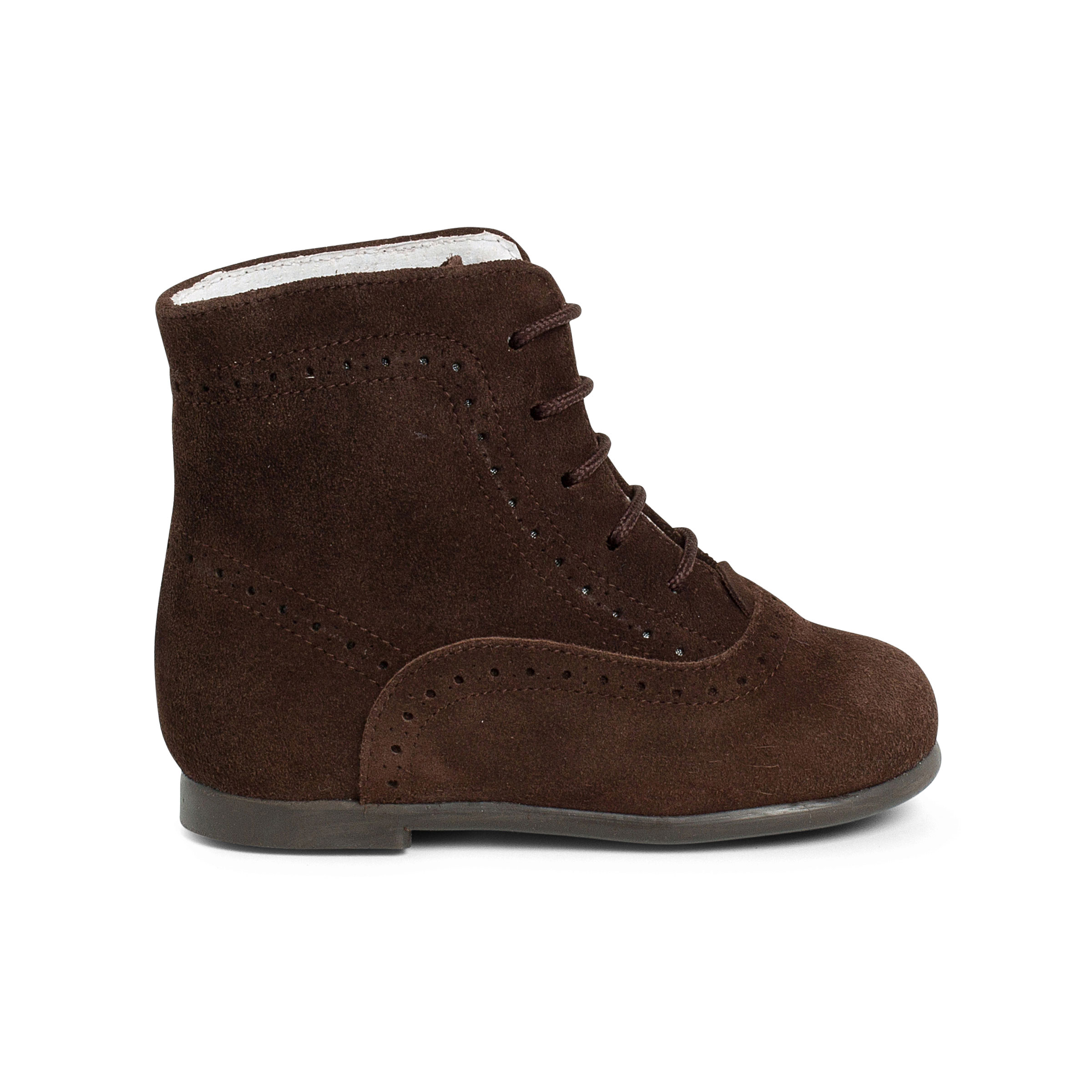 Pisamonas botas pascualas para niñas serraje
