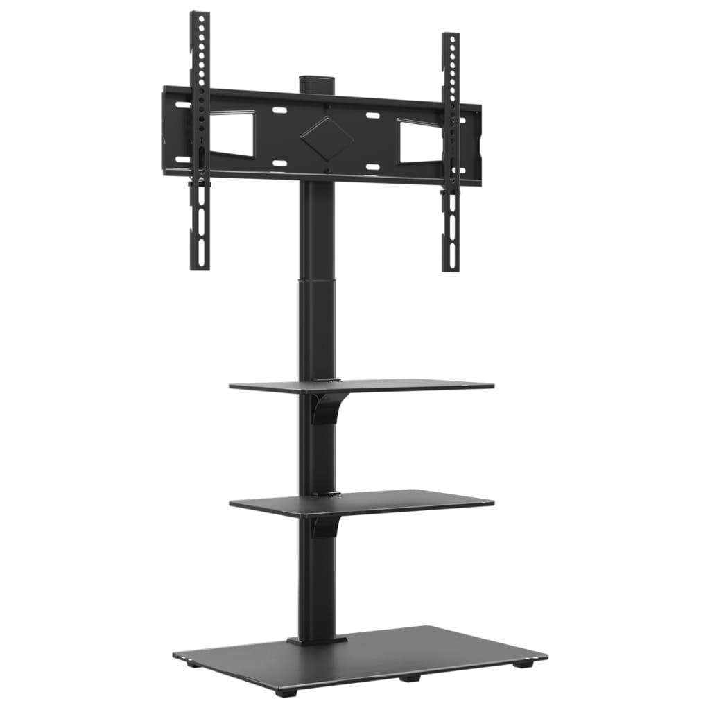 vidaXL Mueble de TV de esquina para 32-65 pulgadas negro Modelo 1 nivel, 2 niveles, 3 niveles