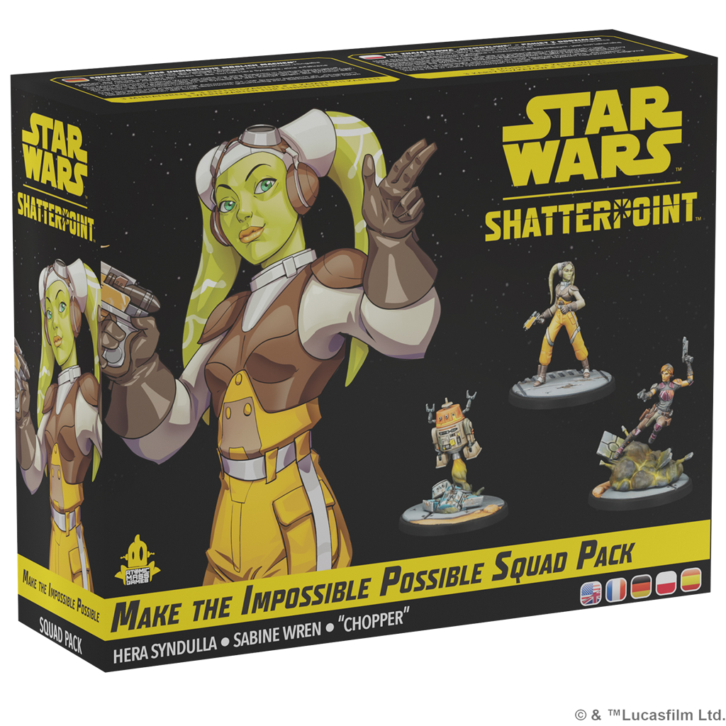 Asmodee - Juego de mesa Make The Impossible Possible Squad Pack