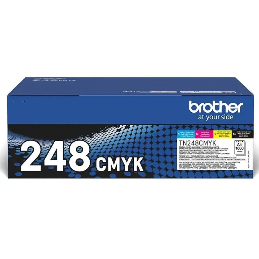 Tóner Original Brother TN-248VAL Pack Multicolor