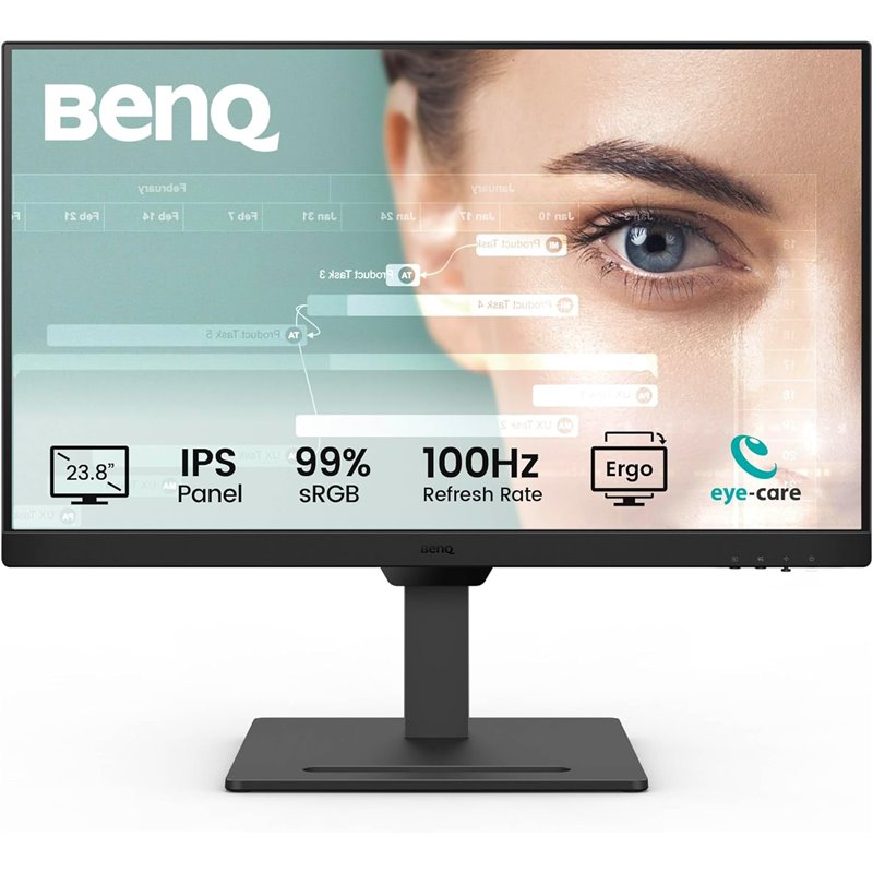 BenQ GW2490T pantalla para PC 60,5 cm (23.8") 1920 x 1080 Pixeles Full HD Negro