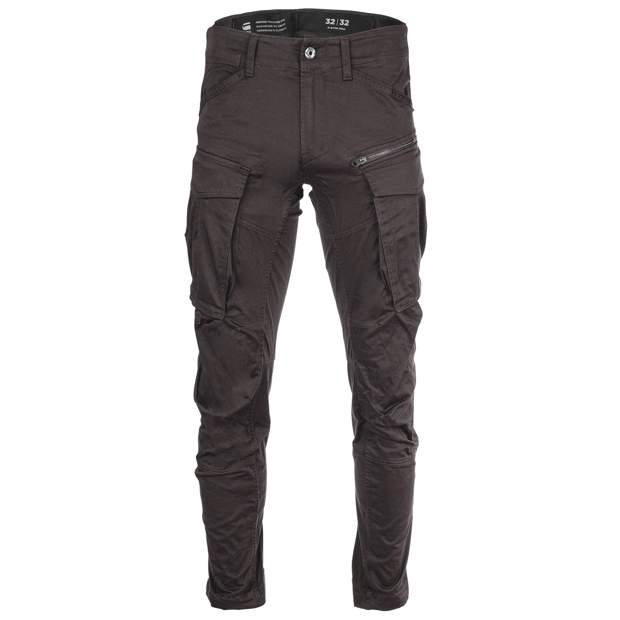 G-STAR vaqueros hombre - Rovic Zip 3d Regular Tapered, Army Pant, largo 32 Rovic Zip 3d Regular Tapered