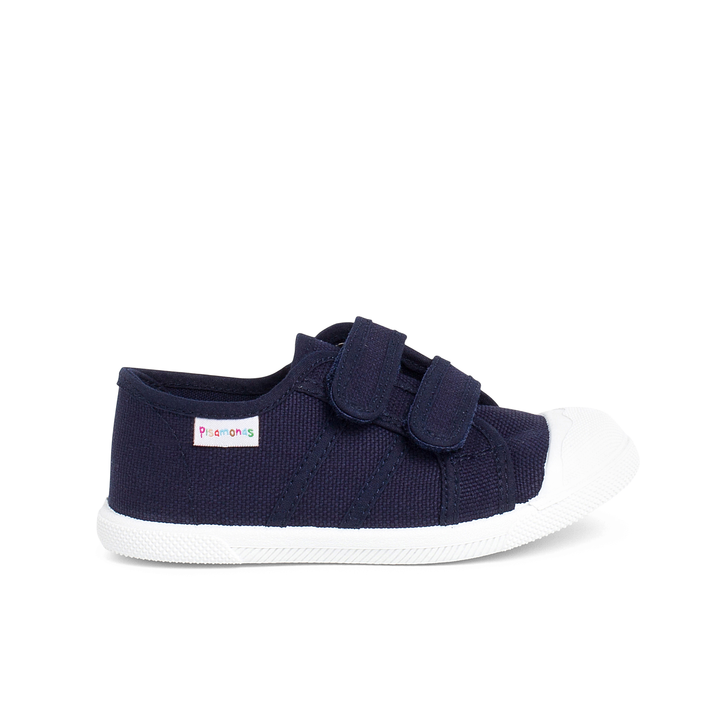 Pisamonas Zapatillas Niños Lona Cinta Adhesiva