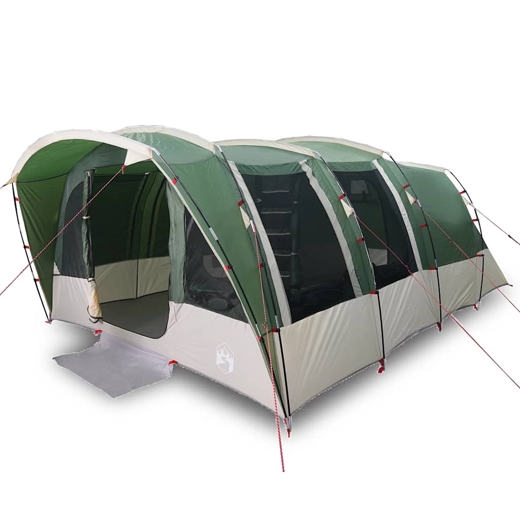 vidaXL Tienda de Campaña Familiar Túnel 8 Personas Impermeable Toldo Refugio