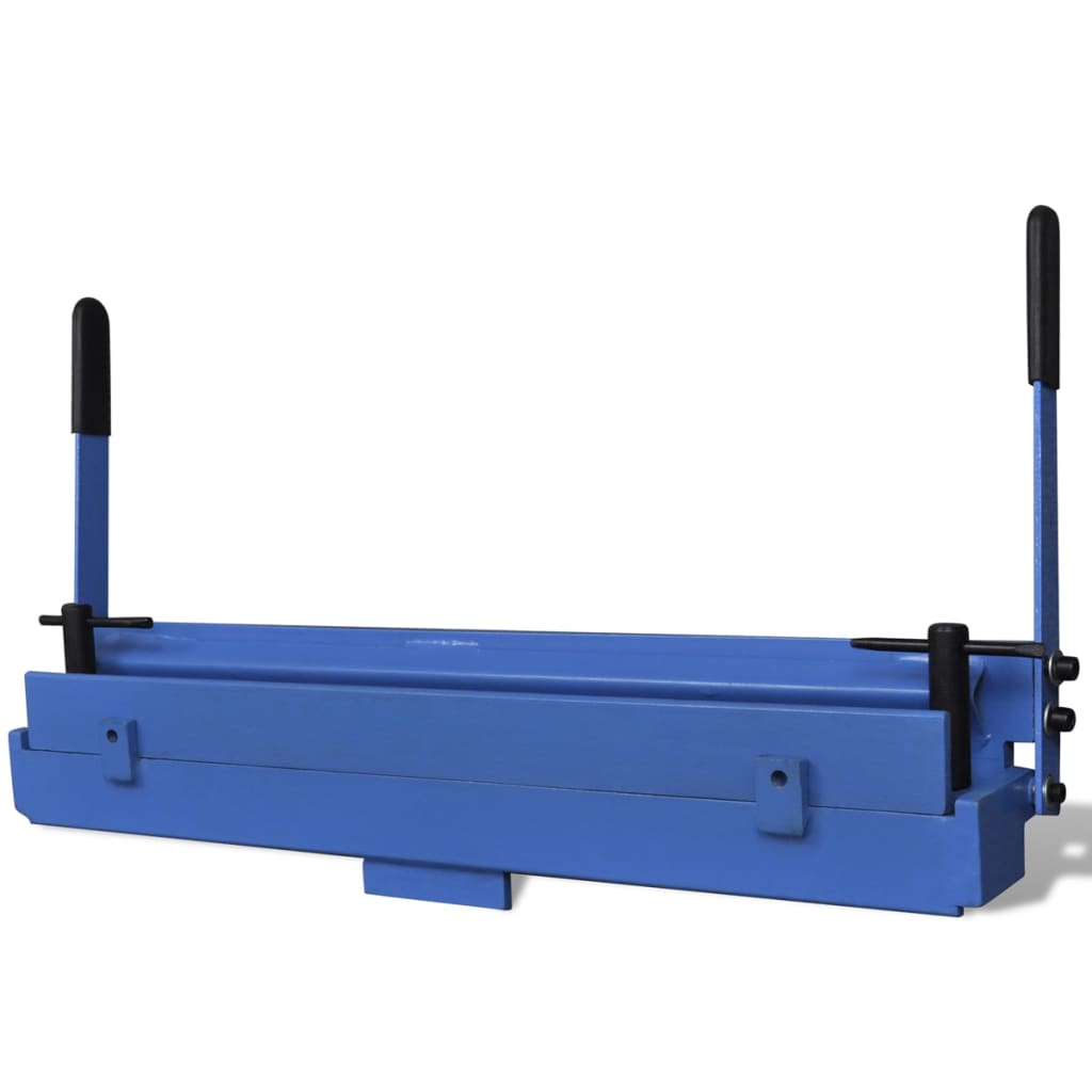 vidaXL Máquina Plegadora Manual de Metal Herramienta Dobladora de Chapa Dimensiones 450 mm, 630 mm, 930 mm