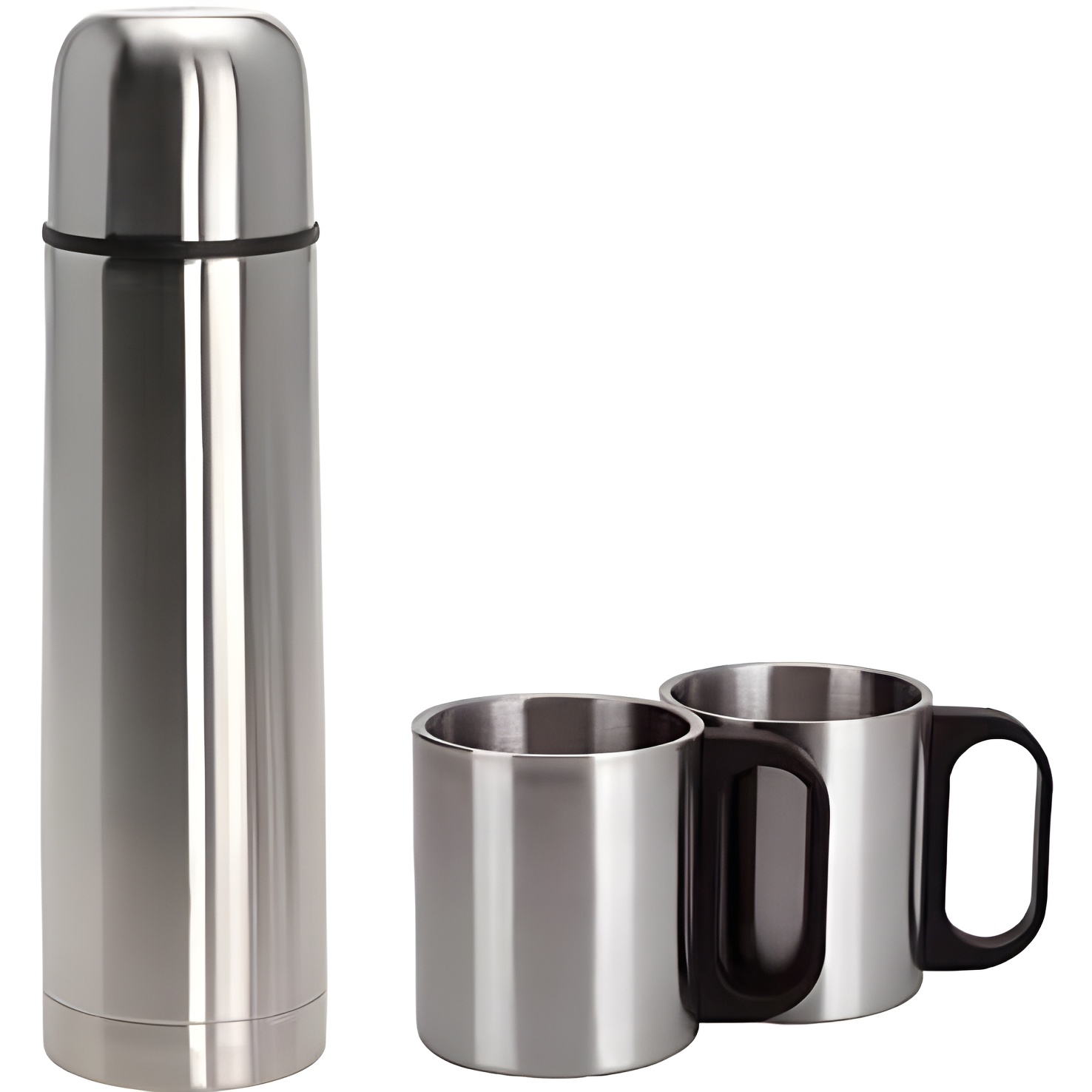 Redcliffs Set Termo 1 Litro con 2 Tazas Inox para Utensilios de Cocina