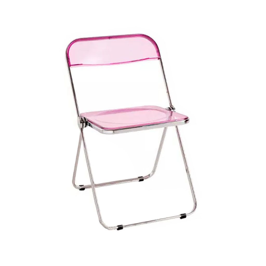 ORION91 Silla Plegable LYRAE (VARIOS COLORES) Color Violeta 41x48x75cm Comedor Oficina Salón Teletrabajo Cocina - SpazioLuzio