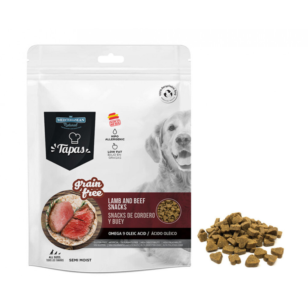 Mediterranean Natural Tapas Gourmet 150 Gr Cordero Y Buey