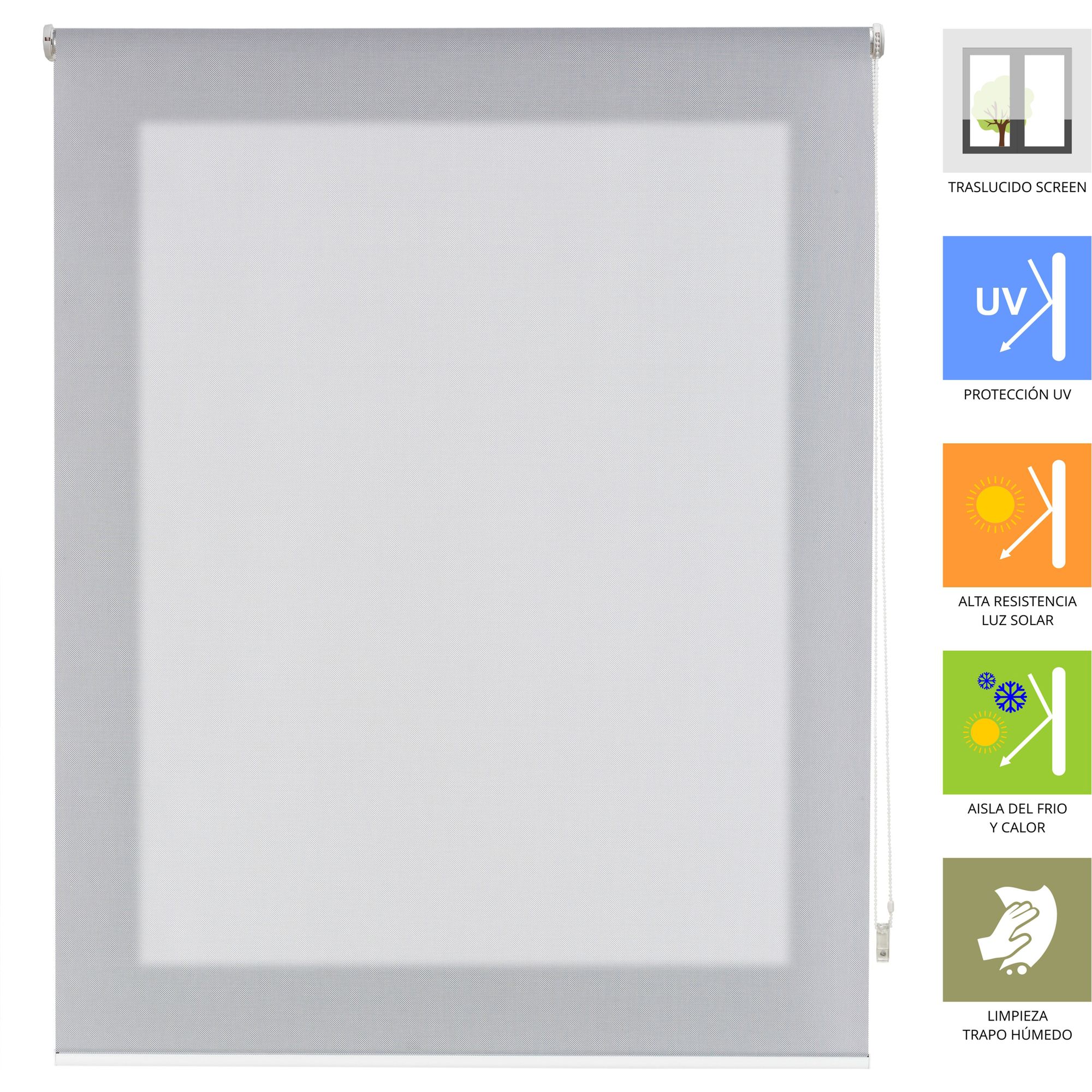 BLINDECOR  Estor Screen Premium - Estores Enrollables Elegantes y Prácticos - Estor para Ventana con Diseño Único - Estor Premium Enrollable