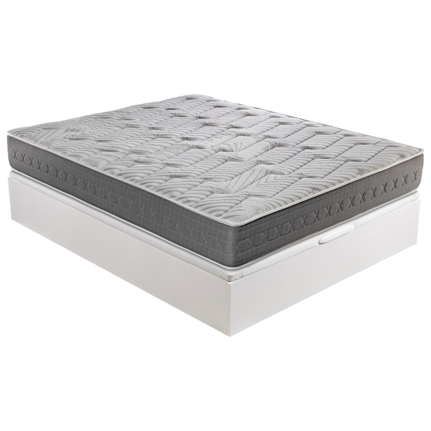 Colchón Visco y Espuma HR + Canapé Abatible | ENVIO, ENTREGA Y RETIRADA INCLUIDO | Ceramic Plus | ROYAL SLEEP