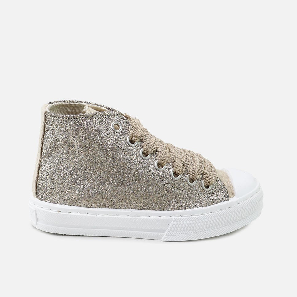 Botas Lona Urban57 Brillante Nude | Eli 1957