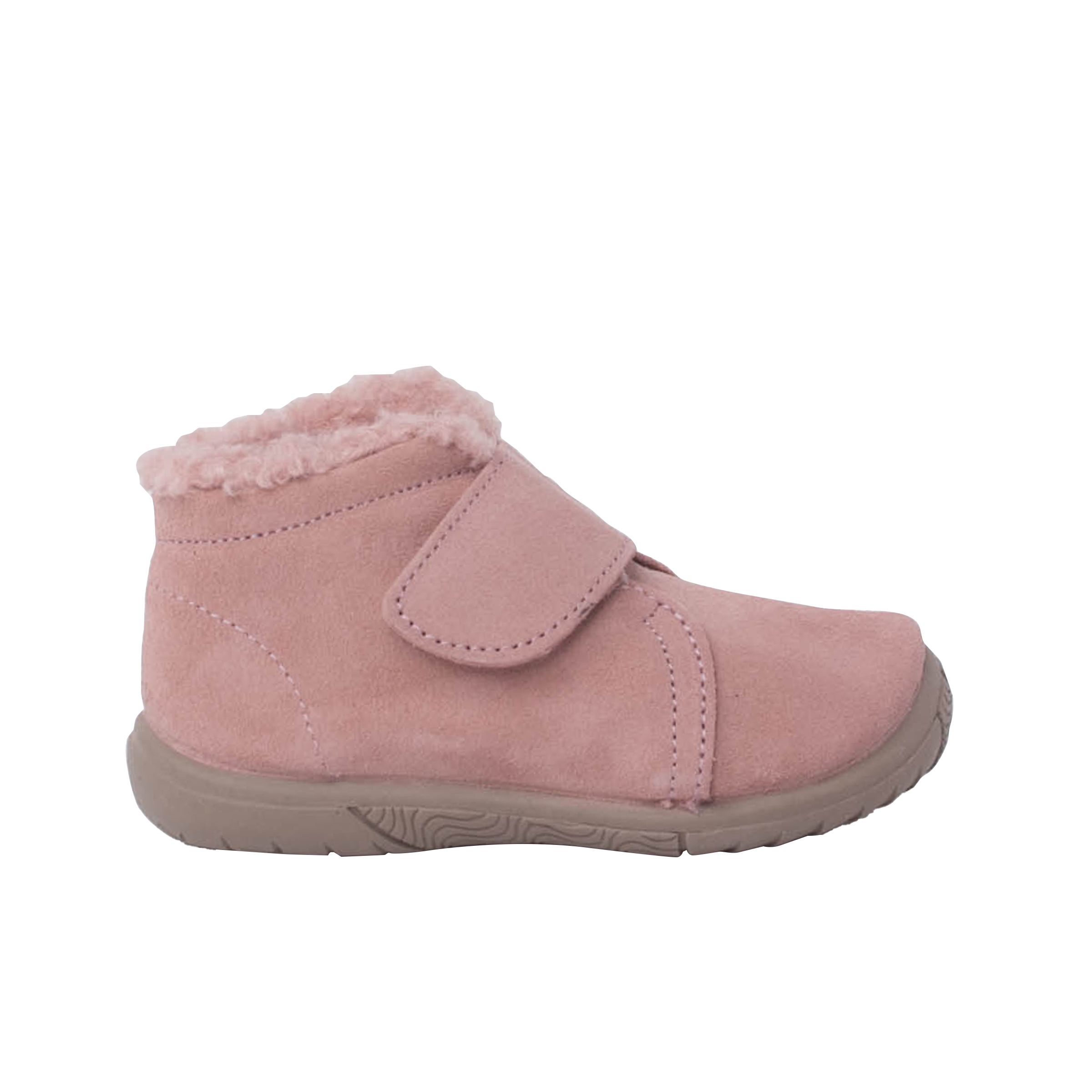 Pisamonas Bota Cuello Tipo Borreguito Y Tira Adherente