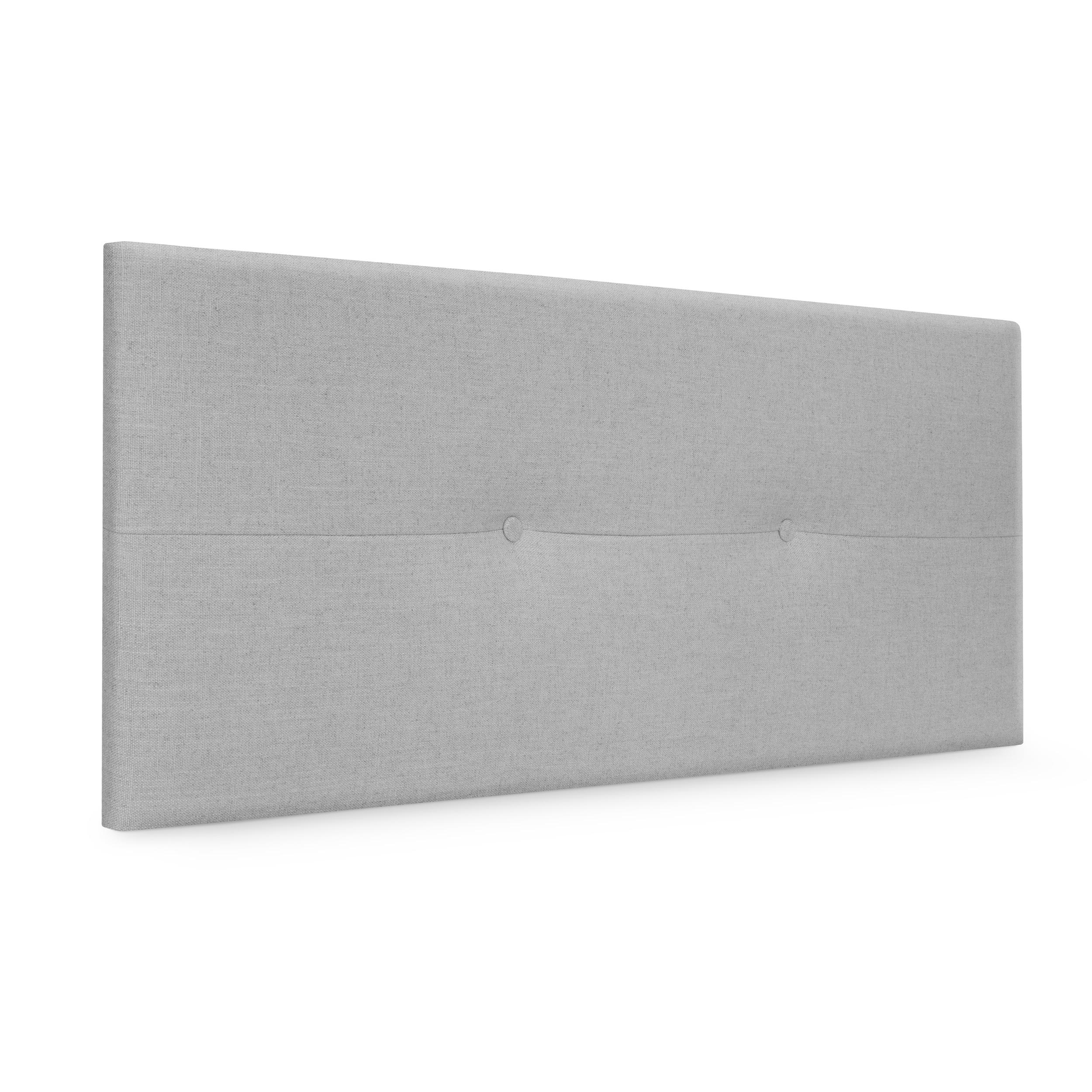 DHOME Cabecero de Lino Natural con Botones Cabezal Tapizado Cama Dormitorio Moderno TOP TRENDING