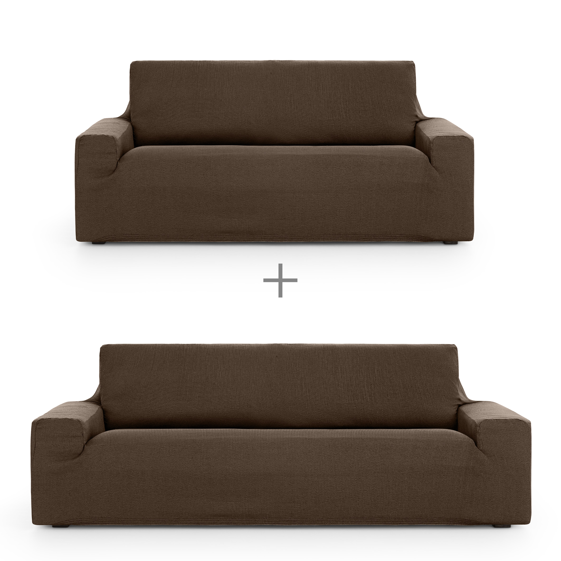 Fundas de sofa mod/7 elastica ulises 3-2 pl. c/7, Tamaño 3+2, 170x310x110cm, Fábricada en España