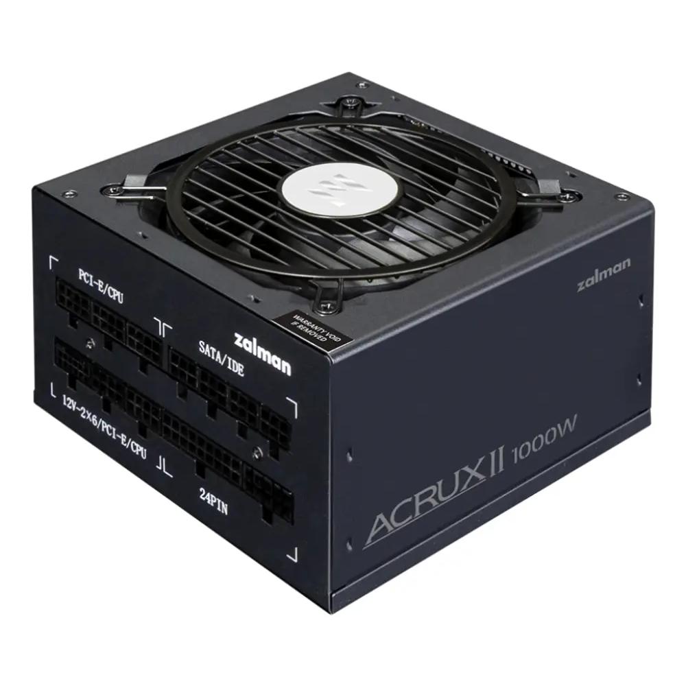 Fuente Alimentación Fuente de Alimentación Zalman ACRUX II 1000W Certificación 80 PLUS Platinum modular