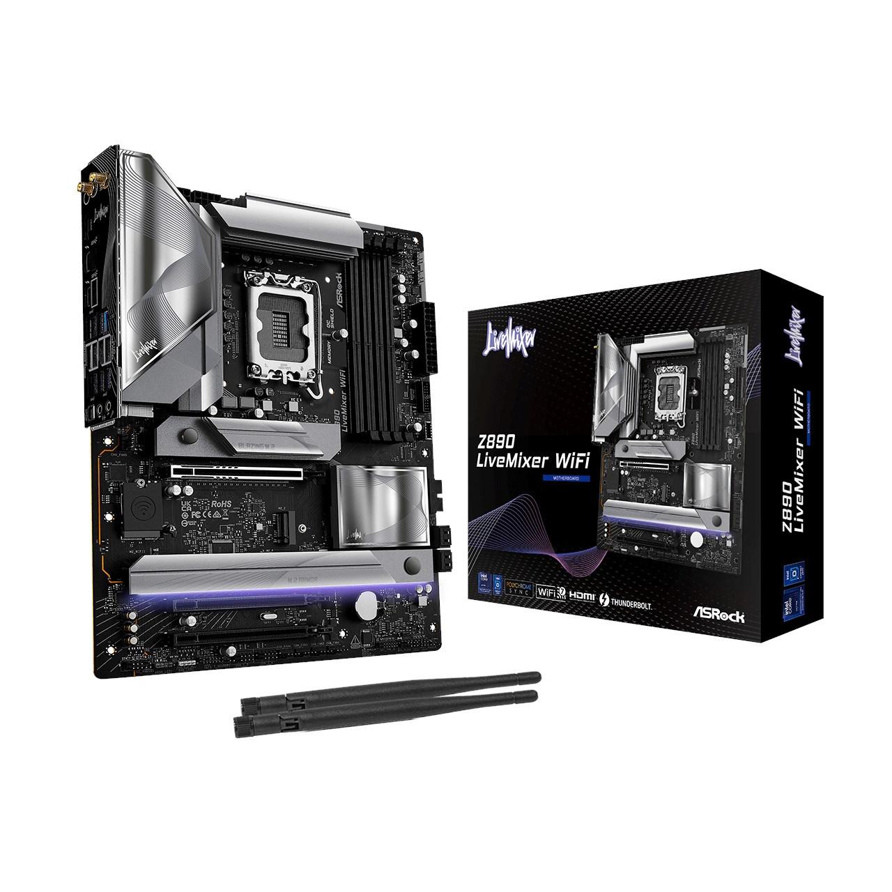 Placa base ASRock Z890 LiveMixer WiFi